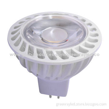 4W MR16 LED Light, >80Ra, 300lm, Long Lifespan